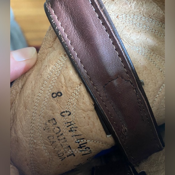 SOLD Women’s Boulet Leather Cowboy Boots - Picture 4 of 4